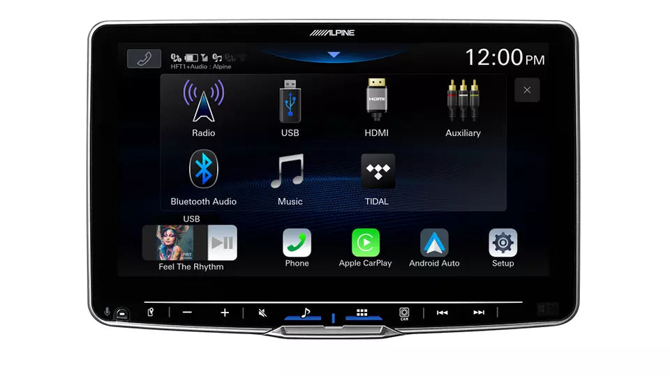 ALPINE HILUX N80 1ST & 2ND EDITION ( 2015 - 2020 ) ILX-F509A SOLUTION-HILUX15-F509A