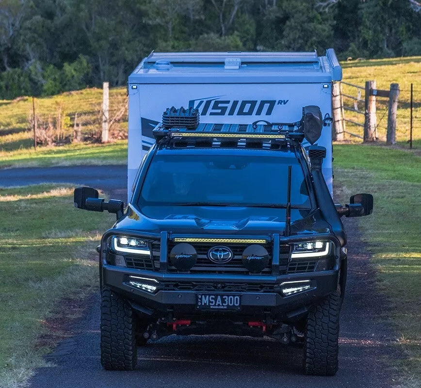 MSA 4X4 POWER FOLD TOWING MIRRORS FOR FORD RANGER PY & EVEREST UB