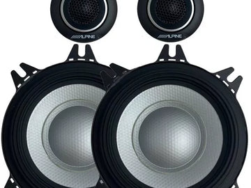 Alpine S2-Series 4" Component Speakers-S2-S40C