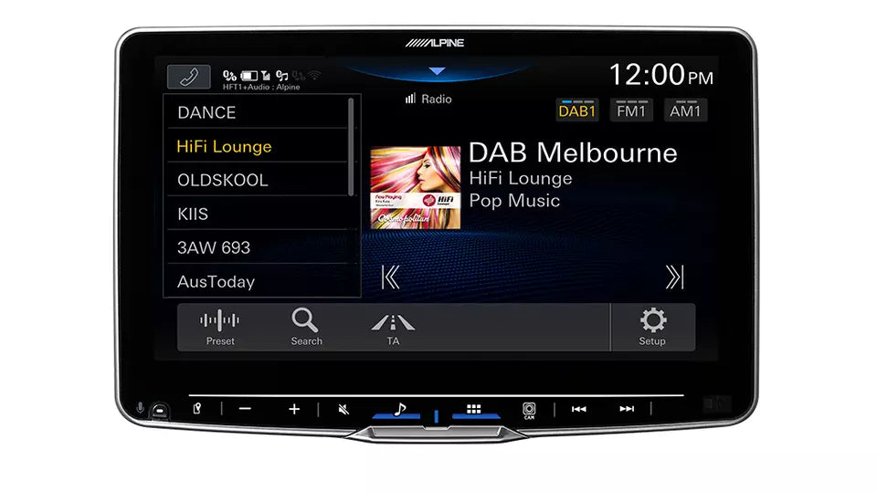 ALPINE Ve Series 2 Hvac Black With Lx-F509A -VES2G2B-F509A