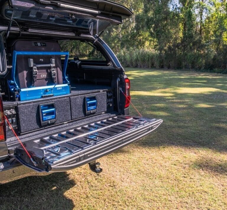 MSA 4x4 Ford Ranger PY Double Storage Drawer System