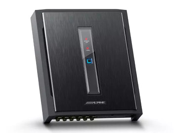 Alpine 8Ch Amplifier 4 X 25 / 4 X 50 - Dsp Processor - With Rux-C810 Pack -PXE-X800RUX