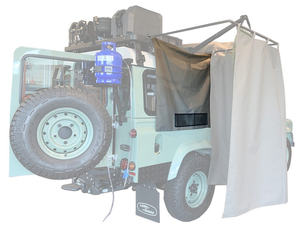 Front Runner Shower Cubicle Curtain / Caddy -SHOW013