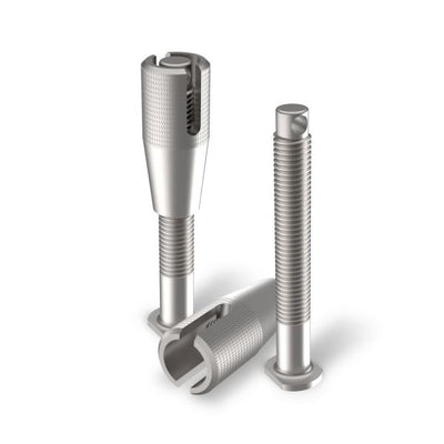 TRED 115MM THREADED MOUNTING PINS (PAIR)