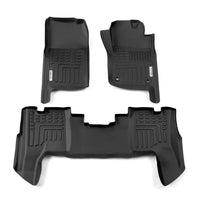 DEEP DISH FLOOR LINER SUIT TOYOTA LANDCRUISER WAGON (79 SERIES DUAL CAB) 2012-23 TY146-3D