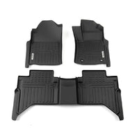 DEEP DISH FLOOR LINER SUIT TOYOTA HILUX DC (8TH GEN AUTO) 2015-20 TY176-3D