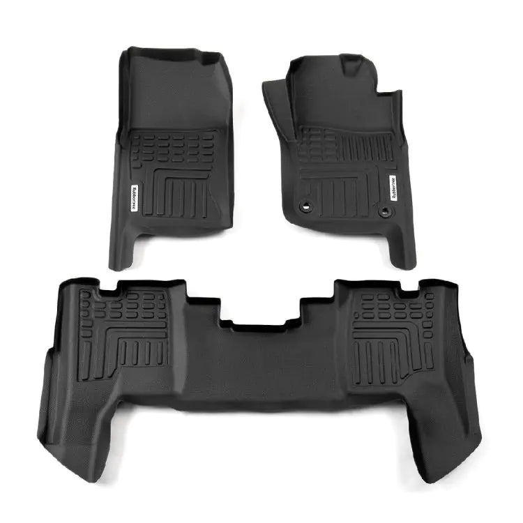 DEEP DISH FLOOR LINER SUIT TOYOTA LANDCRUISER WAGON 79 SERIES DC WORKMATE 2016-23 TY230-3D