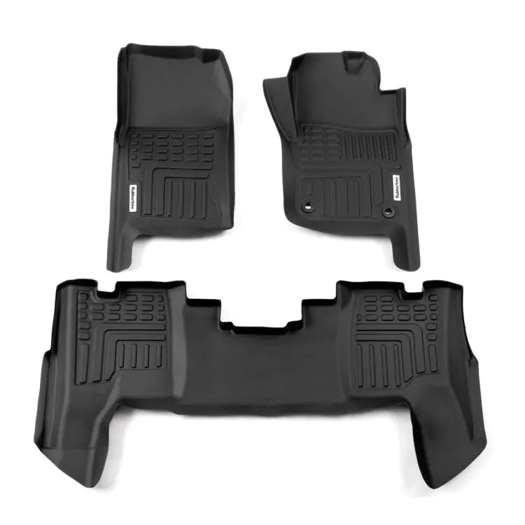 DEEP DISH FLOOR LINER SUIT TOYOTA LANDCRUISER WAGON 76 SERIES WAGON 2012-2023 TY259-3D