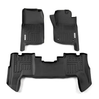 DEEP DISH FLOOR LINER SUIT TOYOTA LANDCRUISER WAGON 76 SERIES WAGON 2012-2023 TY259-3D