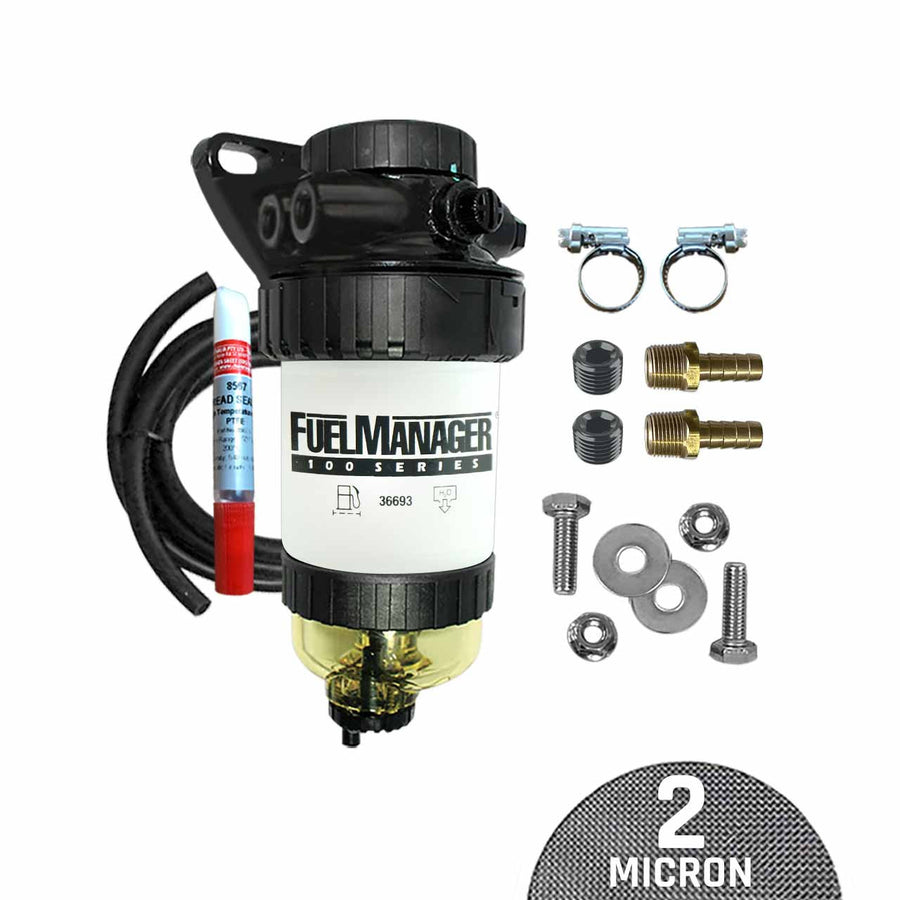 Direction Plus Diesel Final Filter Universal 8mm DP Kit