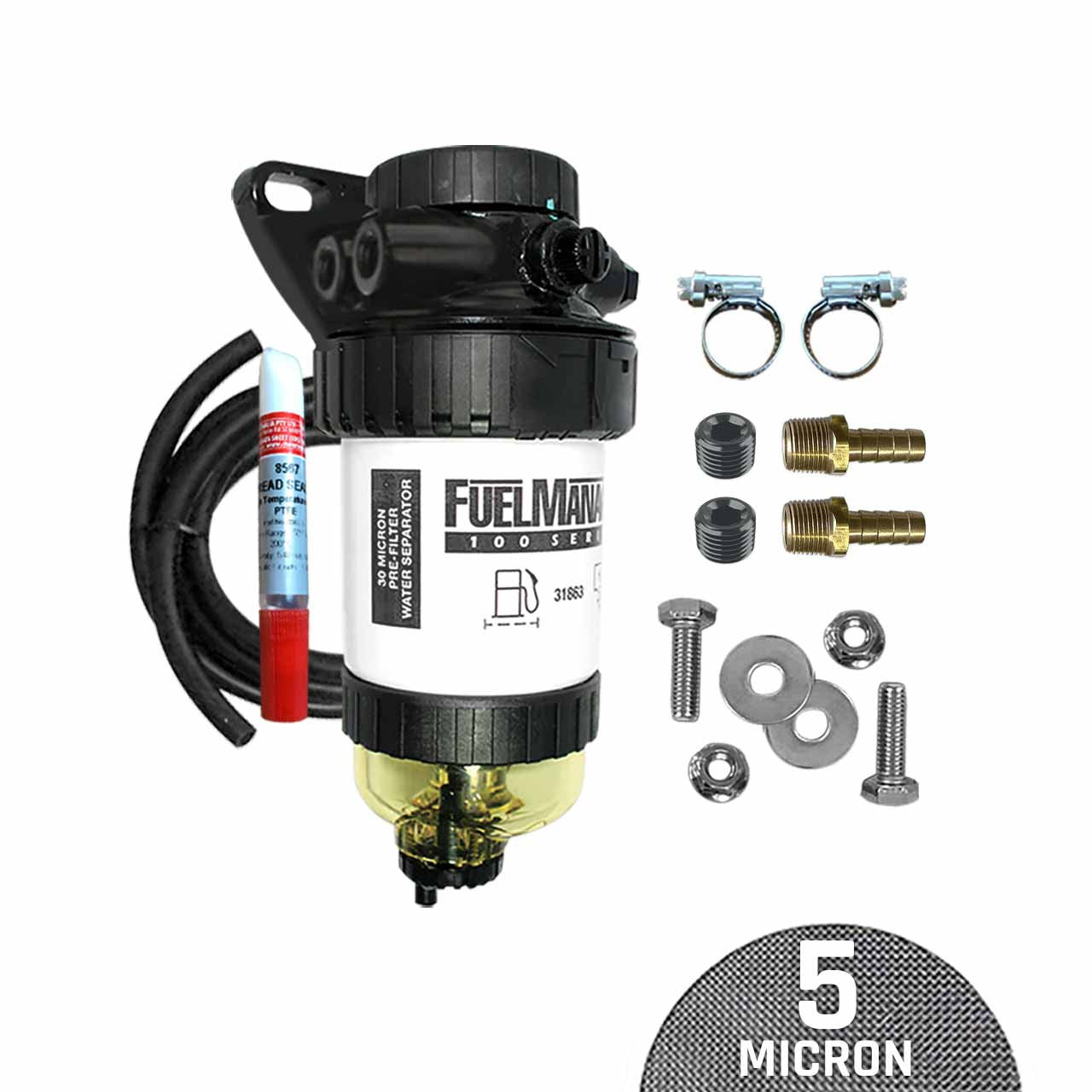 Direction-Plus Diesel Final Filter Universal 8 Mm Dp 30 Kit