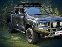 MSA 4X4 Towing Mirrors Mitsubishi Triton MV (02/2024-Current) Black, Electric, Indicator, Heat, BSM, Power Fold, Camera Provision - TM2850