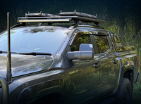 MSA 4X4 Towing Mirrors Mitsubishi Triton MV (02/2024-Current) Black, Electric, Indicator, Heat, BSM, Power Fold, Camera Provision - TM2850
