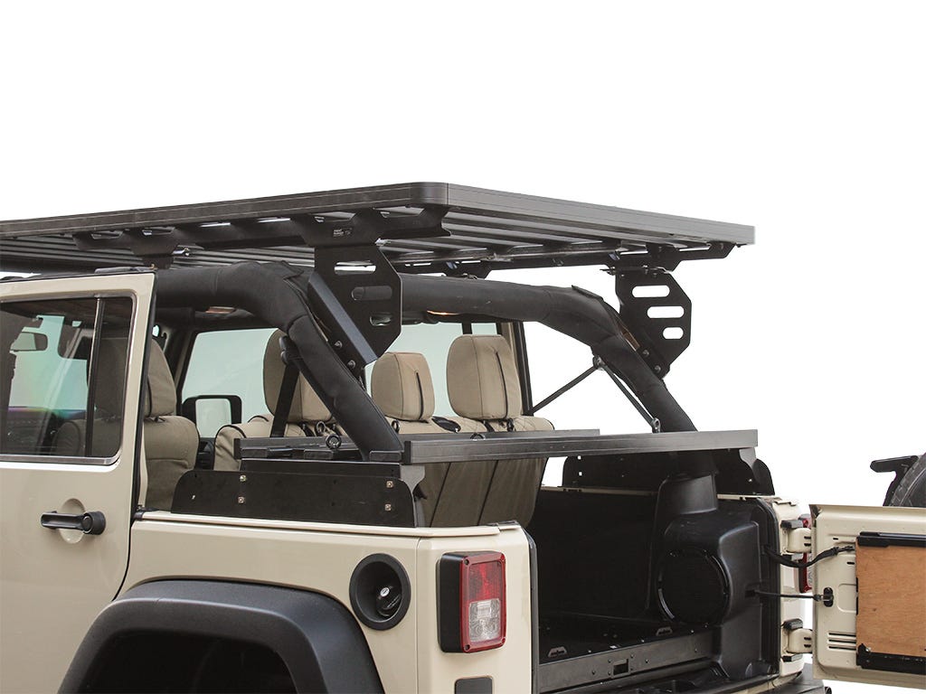 FRONT RUNNER JEEP WRANGLER JKU 4-DOOR CARGO STORAGE INTERIOR RACK -VACC021