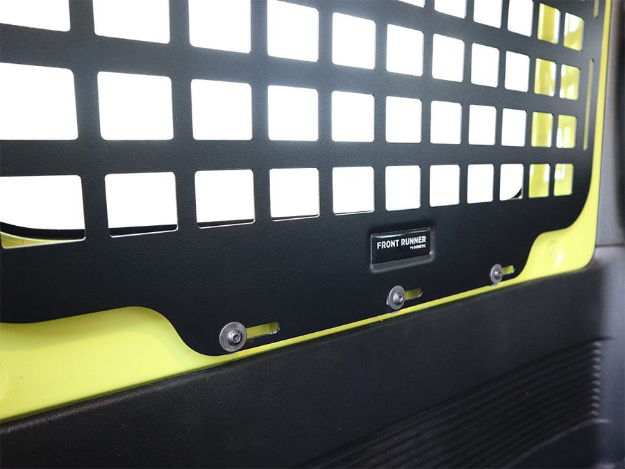 Front Runner Suzuki Jimny 3 Door (2018-Current) Rear Window Molle Panel -VACC121