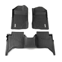 DEEP DISH FLOOR LINER SUIT VOLKSWAGEN AMAROK (2ND GEN DUAL CAB) 2023-ON VW081-3D