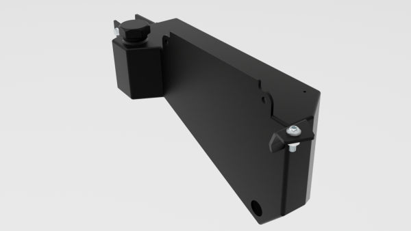 FATZ FABRICATION NP300 NAVARA RH SNORKEL. POWDER COATED SATIN BLACK. SUIT 3" AIRBOX INLET (FATZ & FACTORY)-FFNP-SNRH-SPC-3