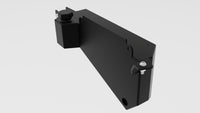 FATZ FABRICATION NP300 NAVARA RH SNORKEL. POWDER COATED SATIN BLACK. SUIT 3
