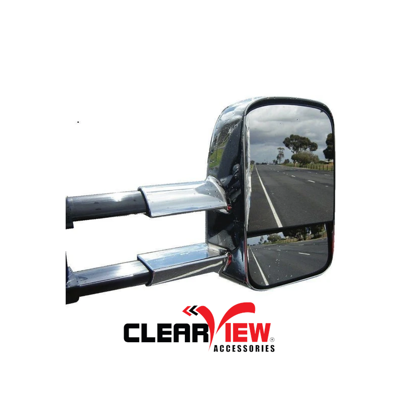 Clearview 24-JPGC-MH-OEC-R Mirror Head for Jeep Grand Cherokee (Chrome, Electric, Heated Glass, Indicator Mem)