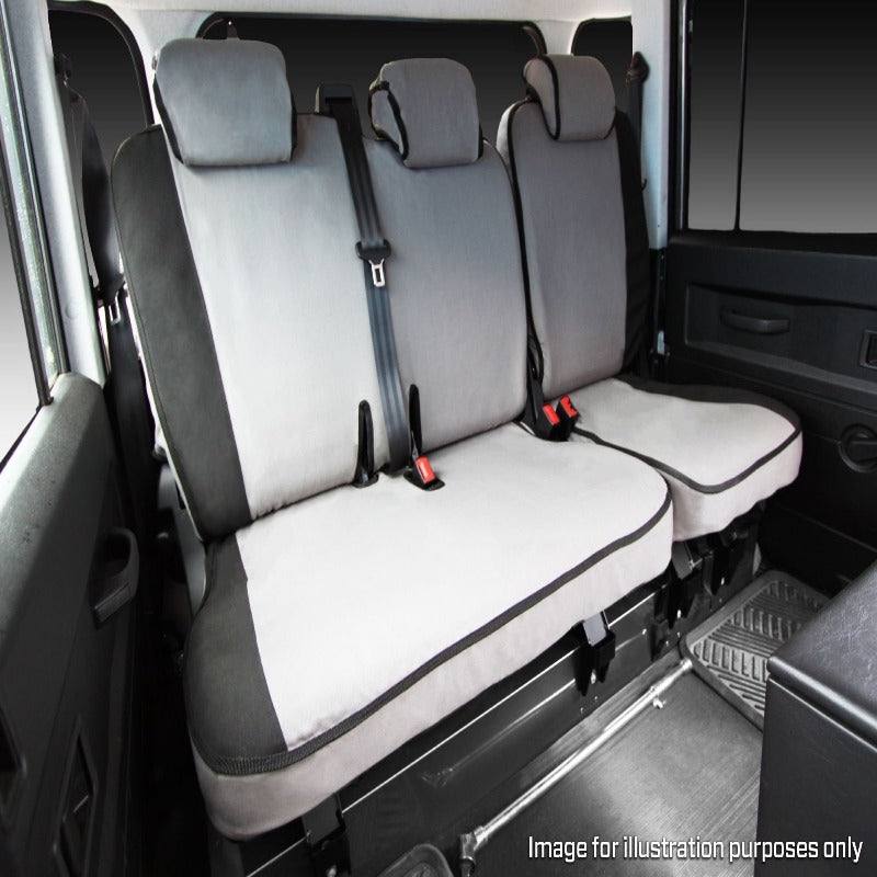 MSA TLP24 TOYOTA LANDCRUISER PRADO / 150 SERIES NEW GEN PRADO VX / KAKADU / FACTORY PACK LEATHER 7 SEATER SECOND ROW SEAT COVER 40/20/40 SPLIT WITH ARMREST COVER