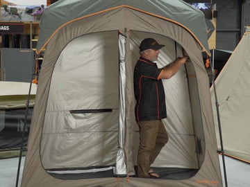 TWIN CUBE SHOWER TENT