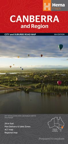 Hema map Canberra & Region