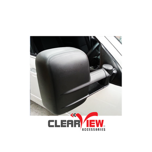 Clearview CV-NN-D40-EC Towing Mirrors for Ford Territory [Black; Electric]