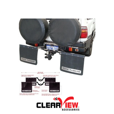 Clearview CV-RT Rock Tamer Mud Flaps