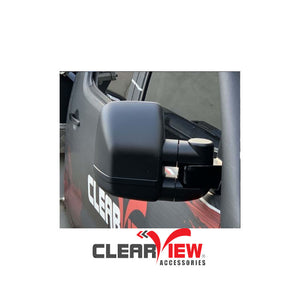 Clearview CVNG-MT-2015-HIEB Towing Mirrors [Next Gen; Pair; Heated; Multi-Signal Module; Electric; Black] - Mitsubishi Triton & Pajero Sport