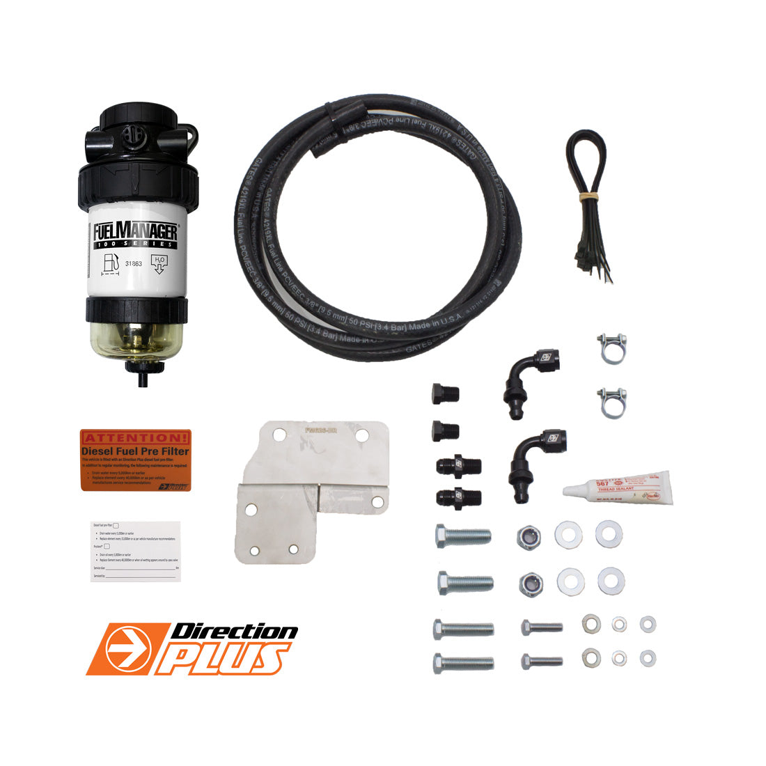 DIRECTION-PLUS FUEL MANAGER PRE-LINE PROVENT OIL KIT NISSN PATROL