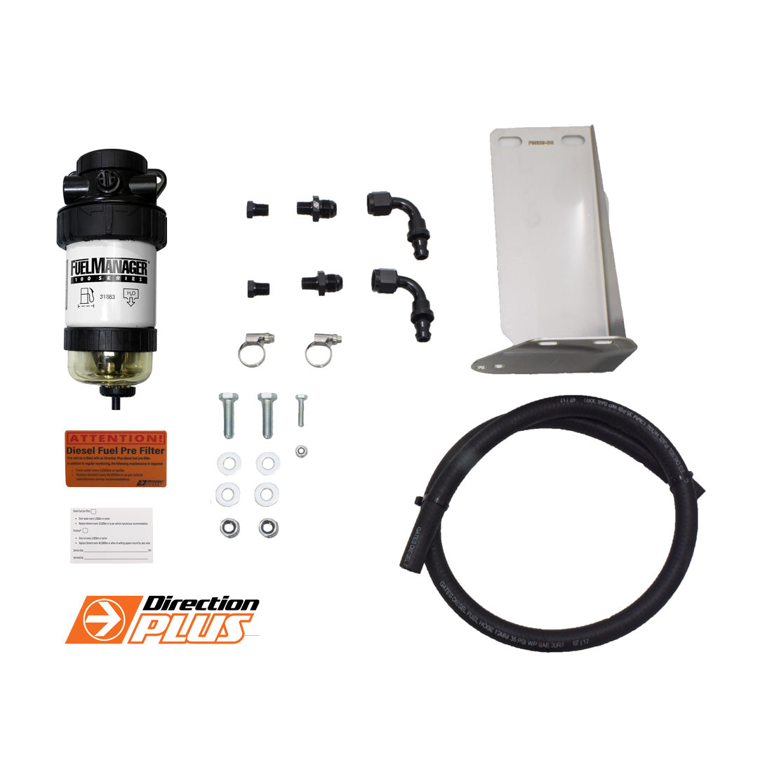 DIRECTION-PLUS Fuel Manager Pre-Filter Provent Oil Kit Pajero Sport - FMPV629DPC
