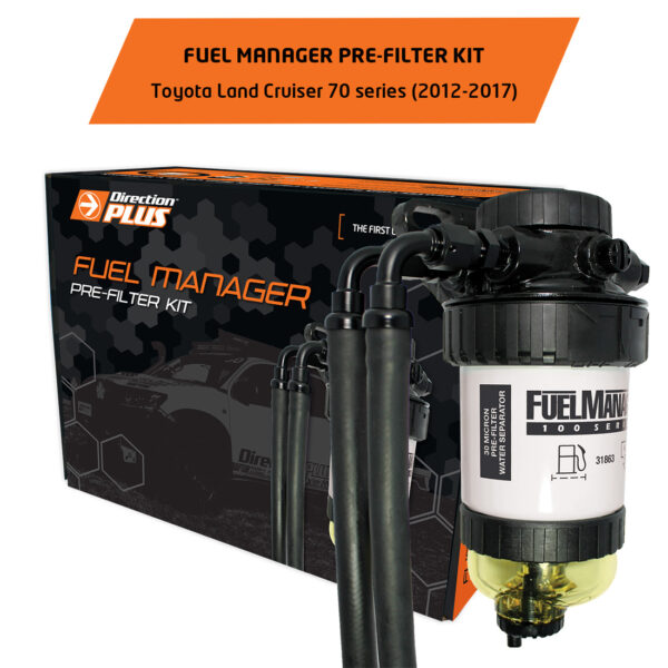 Direction-Plus Fuel Manager Pre-Filter Kit Land Cruiser 70 Series