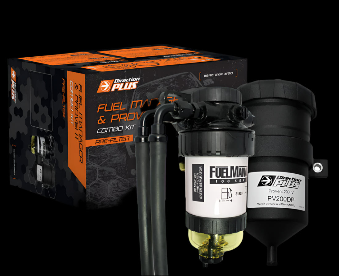 Direction-Plus Fuel Manager Pre-Filter Provent Oil Kit 200 Lancruiser