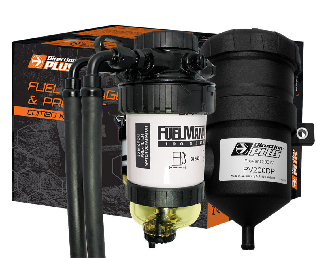 Direction-Plus Fuel Manager Pre-Filter And Provent Oil Kit Land Cruiser 70 Series