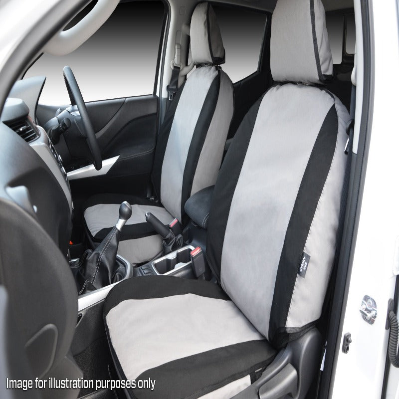 MSA VWA01 VOLKSWAGEN AMAROK MY18 V6 CORE FRONT TWIN BUCKETS PAIR & CONSOLE COVER (AIRBAG SEATS)