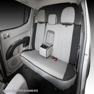 MSA HL39 Toyota Hilux SR5 Single/Extra Dual Cab Rear DC Full Width Bench Seat Cover (3 Head Rests)