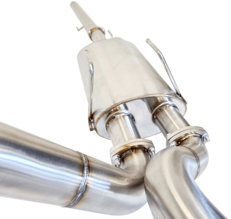 Torqit 3 DUAL EXIT CAT BACK EXHAUST FOR DS RAM 2009-2018 HS8160SS