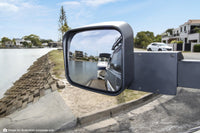MSA TM100 BLACK, HEATED, RADIO, ELECTRIC TOWING MIRRORS FOR VOLKSWAGEN AMAROK