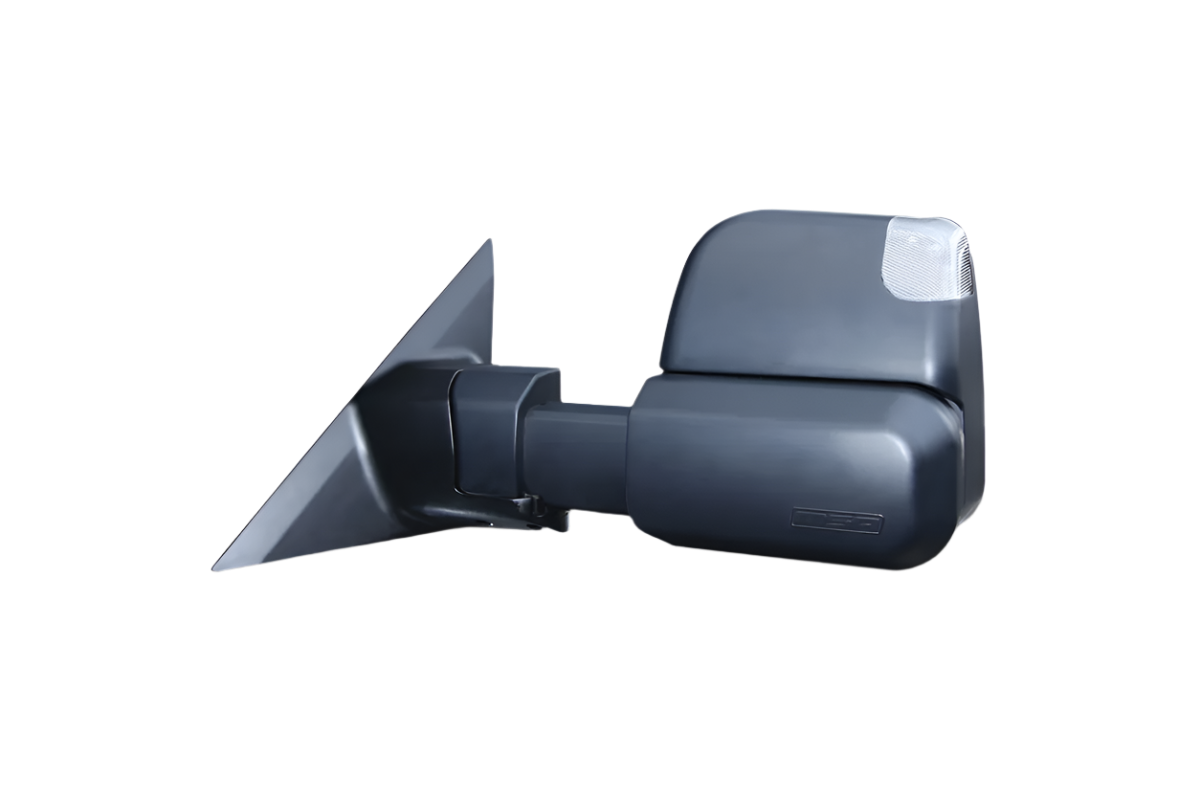 MSA TM902-ISUZU D-MAX & MU-X TOWING MIRRORS BLACK, ELECTRIC, INDICATORS, BLIND SPOT MONITORING TO SUIT ISUZU D-MAX (09/2020-CURRENT) & MU-X (07/2021-CURRENT)