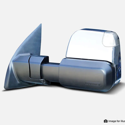 MSAPAJERO TOWING MIRRORS (10/2001-CURRENT) - TM2003 Chrome, Electric, Indicators