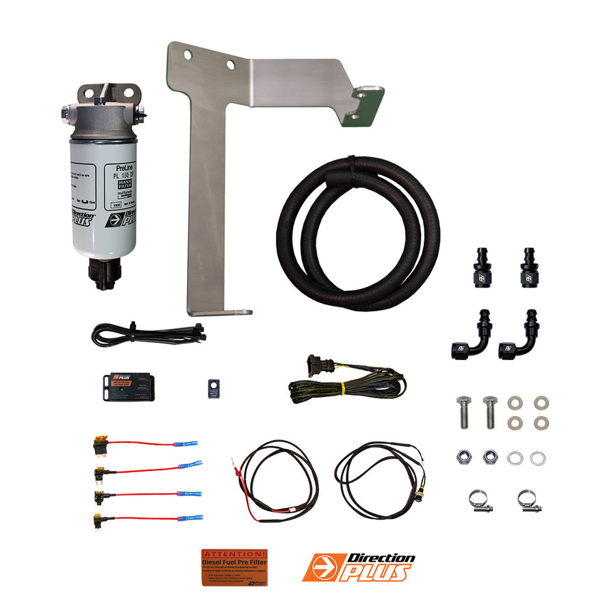 Direction-Plus Preline Plus Pre-Filter And Provent Oil Kit Hilux N70