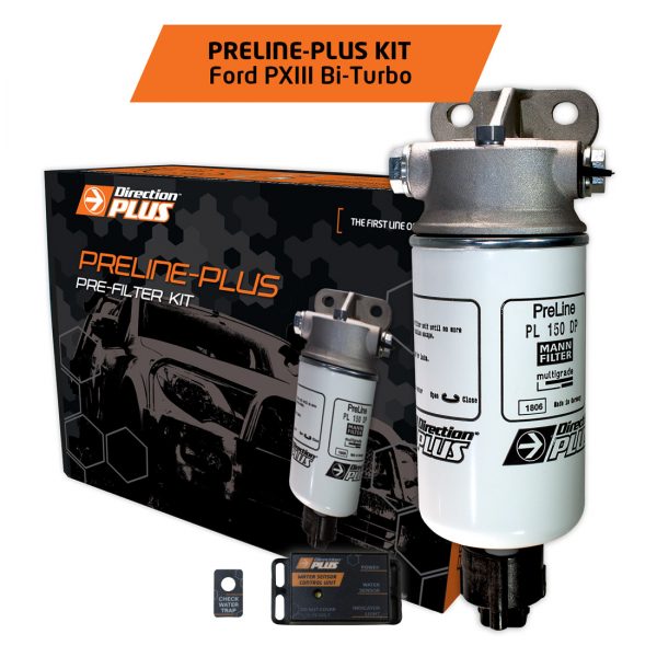 Direction Plus PreLine Plus Pre-Filter Kit Ford PXIII Bi Turbo