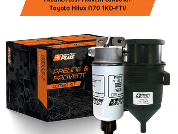 Direction-Plus Preline Plus Pre-Filter And Provent Oil Kit Hilux N70