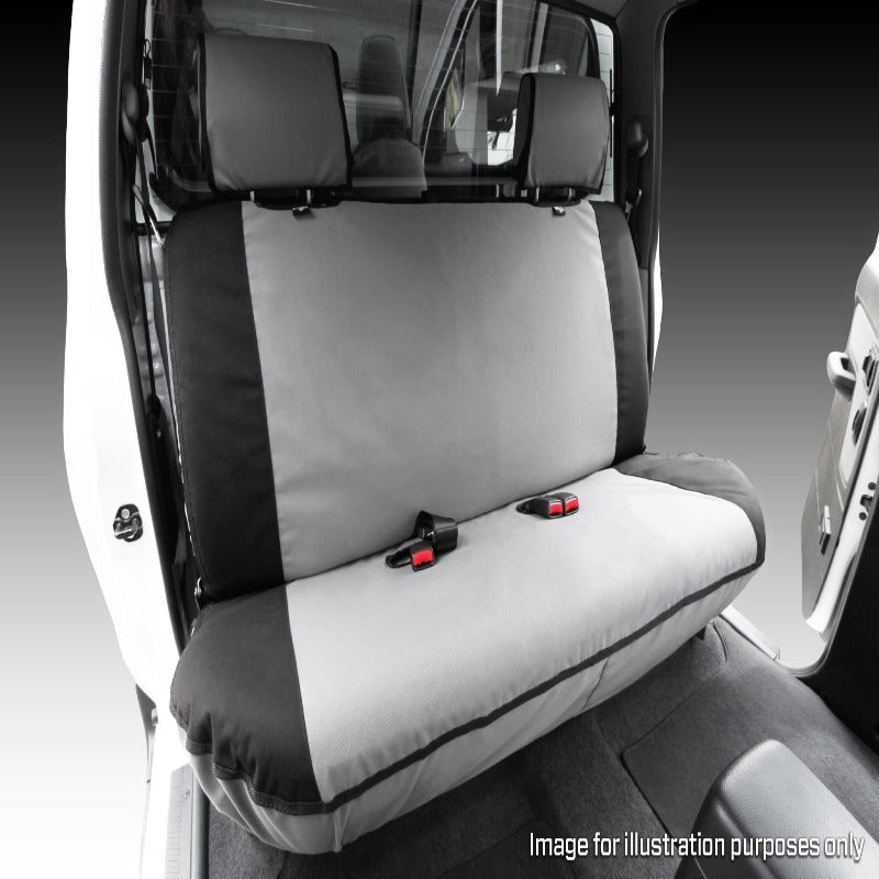 MSA NN56 NISSAN NAVARA D23 (NP300) SEAT COVER SL / ST / STX SERIES 3 01/18-TO-CURRENT REAR BENCH, 2 HEADRESTS