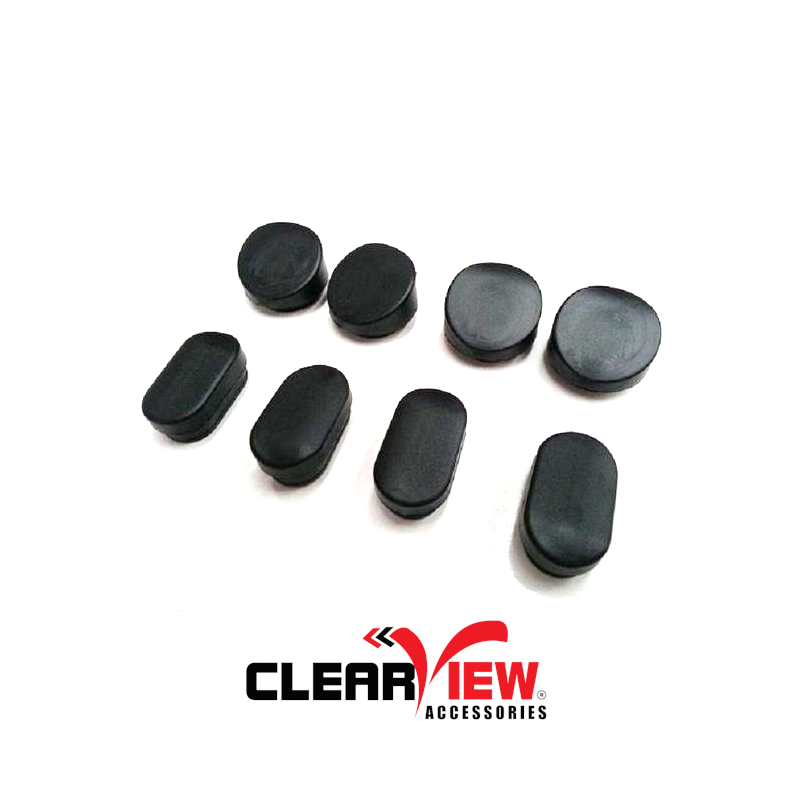 Clearview SP-70S-C 70 Series Caps-Pack of 8 (New Style - Various Sized Plugs)