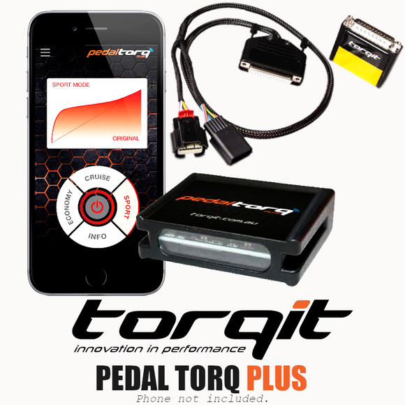 Torqit PTP1061 Pedal Torq PLUS to suit Toyota Fortuner & Hilux