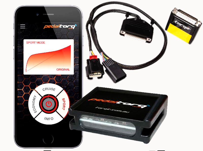 TORQIT PTP1036 PEDAL TORQ PLUS TO SUIT MITSUBISHI CHALLENGER, PAJERO & TRITON