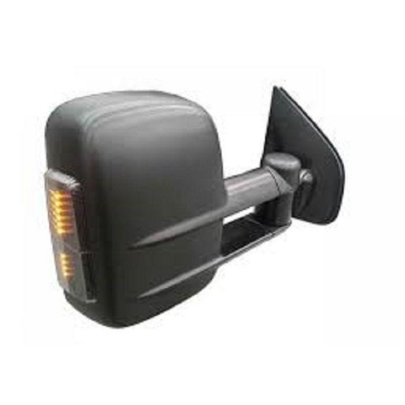 Clearview CV-MT-2015-IEB Towing Mirrors for Mitsubishi Triton [Indicators; Electric; Black]