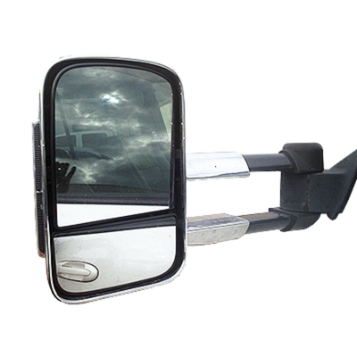 Clearview CV-FD-RE-MC Towing Mirrors for Ford Everest & Ranger [Manual; Chrome]