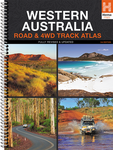 Hema maps Western Australia Road & 4WD Track Atlas